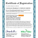 Tam Hang Pharmacy Certificate 1200 Min