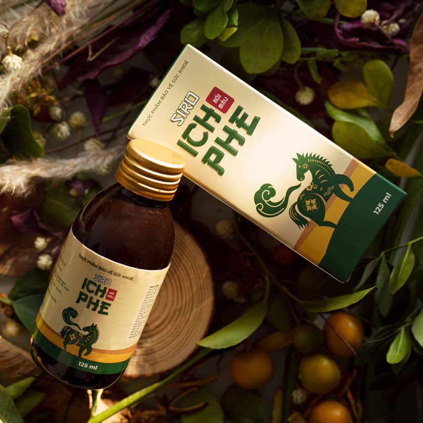 Siro ho ích phế bối mẫu, siro ho thảo dược cho bé